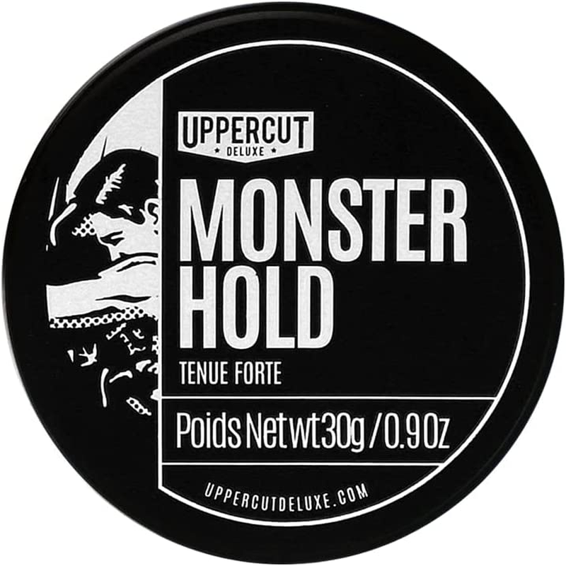 Uppercut Deluxe Monster Hold Pomade, Mens Pomade Medium Shine and Heavy Hold,Mens Hair Styling Product for All Styles for All Hair Types 30G image number 4