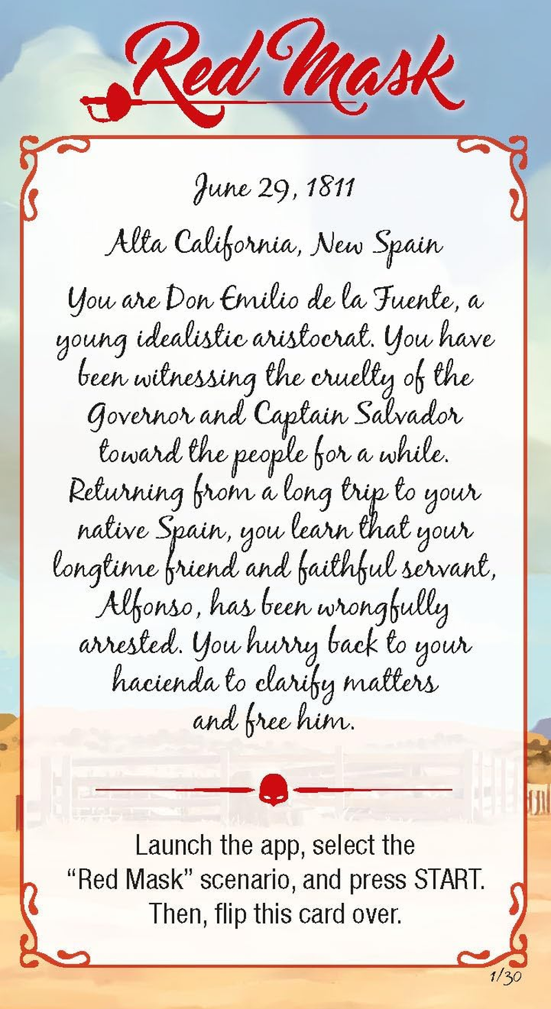 SPACE Cowboys | Unlock! Short Adventures 7: Red Mask | Escape Room Card Game | Ages 10+ | 1-6 Players | 45 Minutes Playing Time