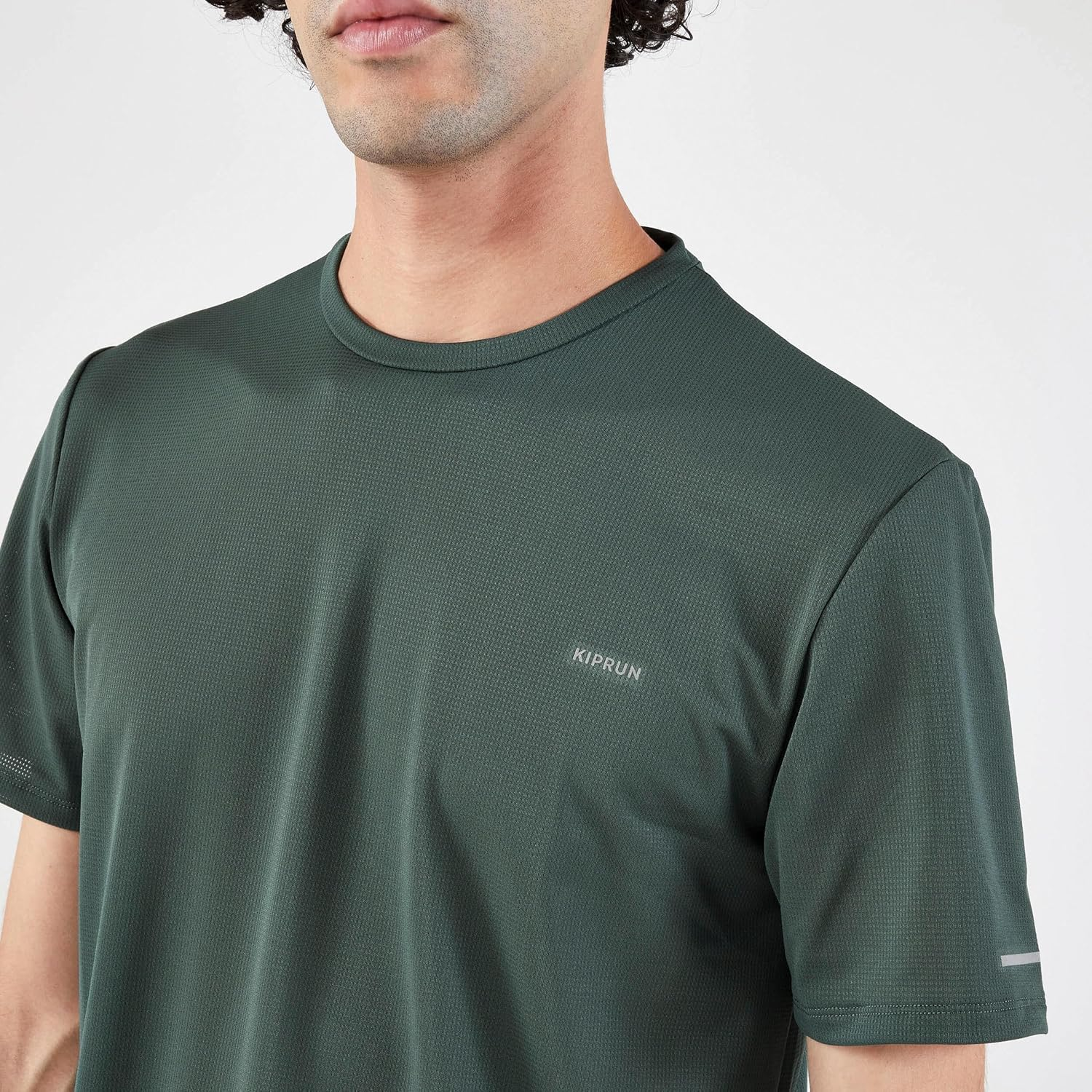 Decathlon T-Shirt Dry 500 M Green K23A image number 3
