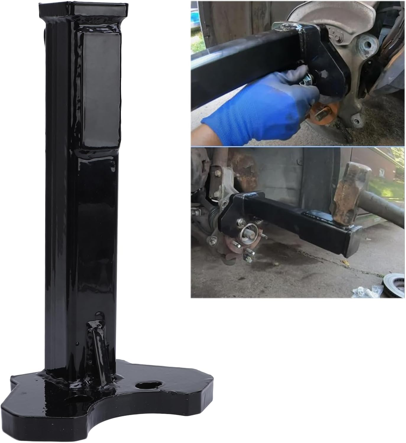 Nutriess Wheel Bearing Hub Removal Tool Kit Universal High Strength Steel 5 6 8 Lug Hubs Efficient Disassembly for Automotive Repair image number 1