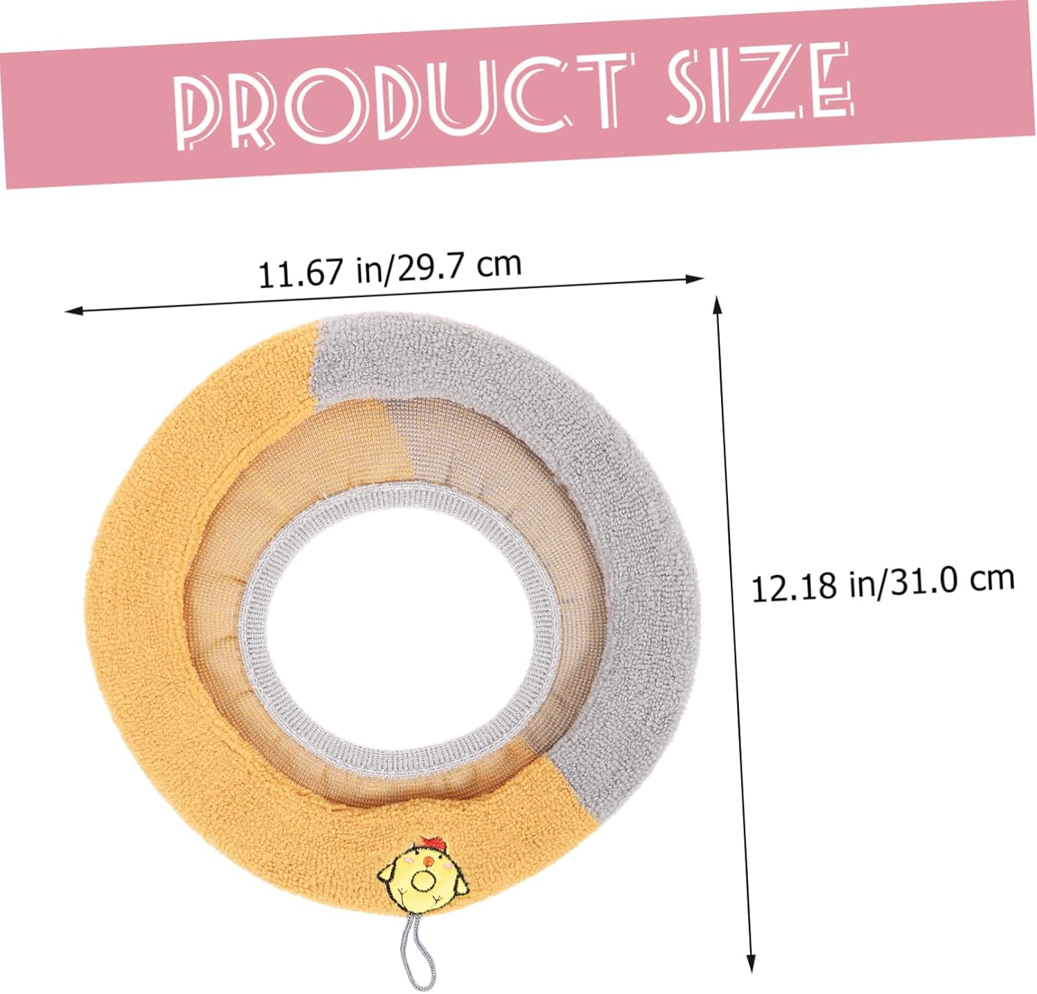 Hoement Toilet Seat Covers Washable Seating Cushion Toilet Mat Toilet Seat Heater Toilet Cushion Seat Flannel Toilet Cover Soft Seat Cushion Warm Toilet Seat Cover image number 6