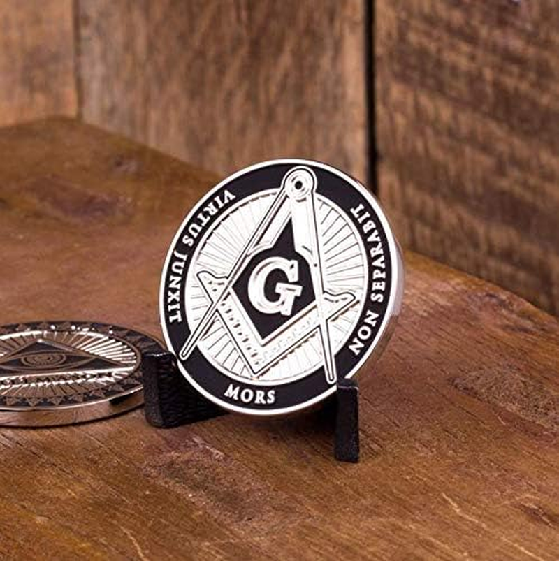 Freemason Shiny Nickel Coin
