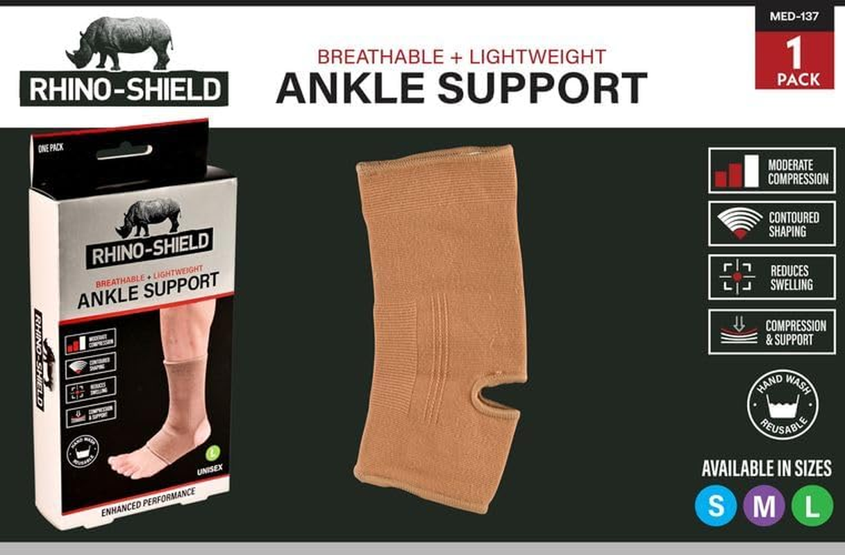 Rhino Shield Ankle Support, Small/Medium/Large