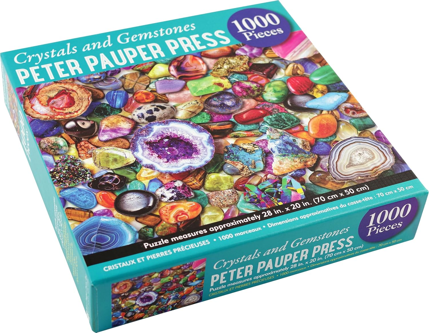 Crystals and Gemstones 1000 Piece Jigsaw Puzzle image number 1