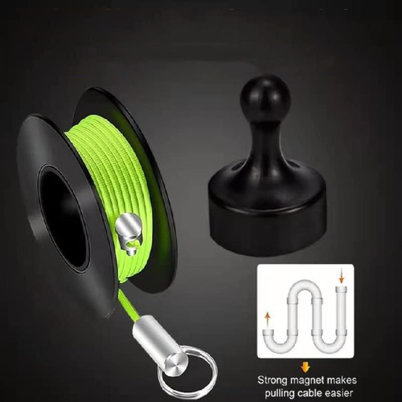AIMALL Wiremag Puller,Magnetic Cable Fishing Tools, Threader Professional Snap Wire Puller Guider Cable Running Device,Magnetic Snap Wire Guider Convenient Wire Cable Machin image number 5