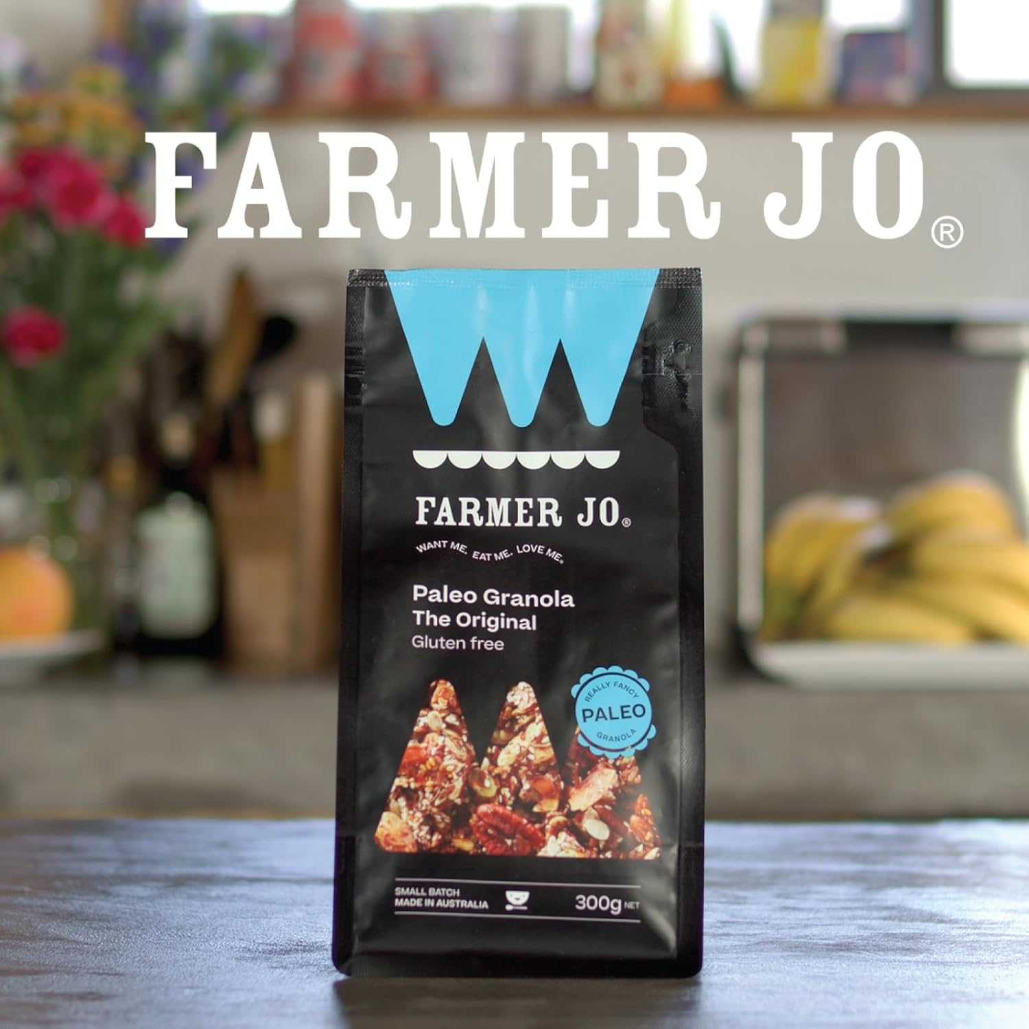 FARMER JO Paleo Granola - High Protein Healthy Breakfast Cereal Made with Honey, Coconut, Seeds & Nuts | Gluten-Free, Vegetarian, Non-Gmo, Keto, Dairy Free, No Preservatives - Resealable Bag (2 Bags X 1.7Kg) image number 5
