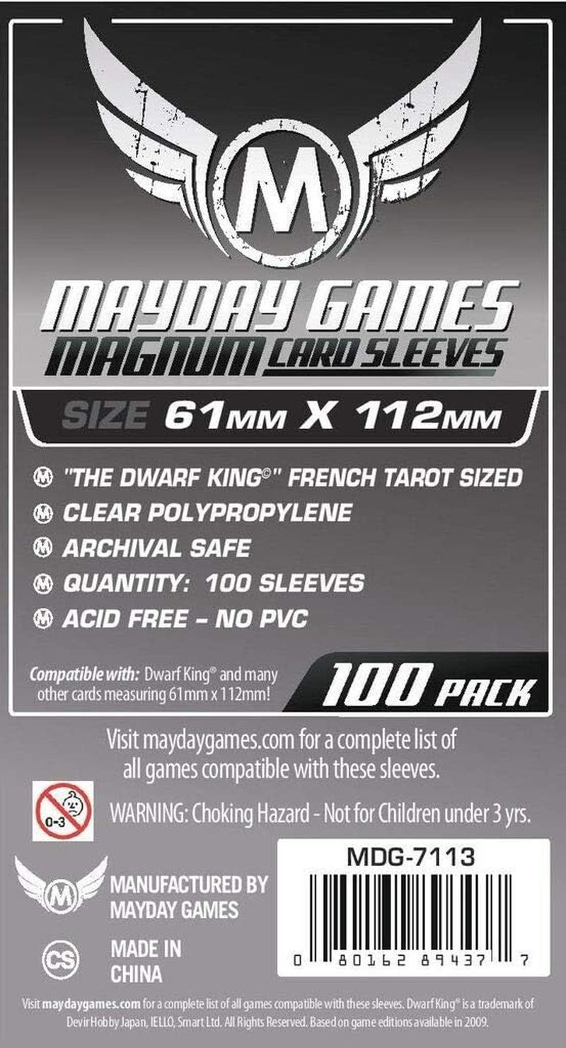 Mayday - Magnum Platinum Card Sleeve - 61 X 112 MM