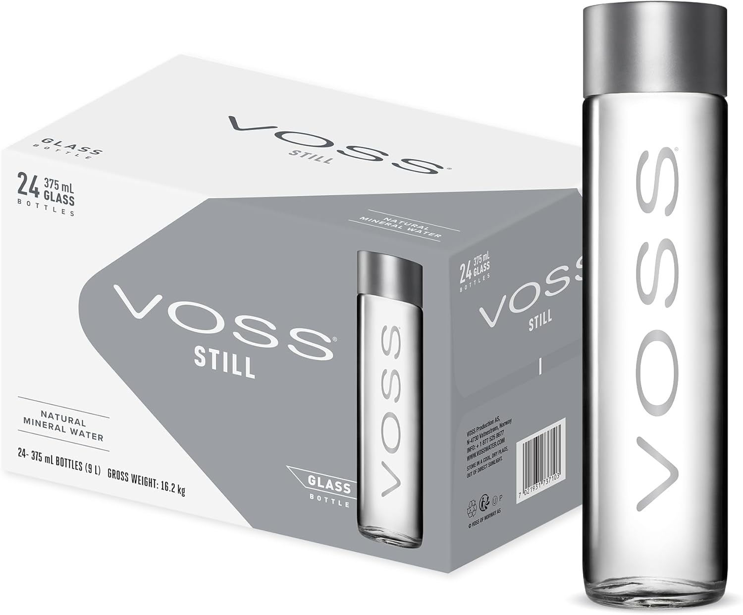 Voss Still Water 24 X 375 Ml image number 1