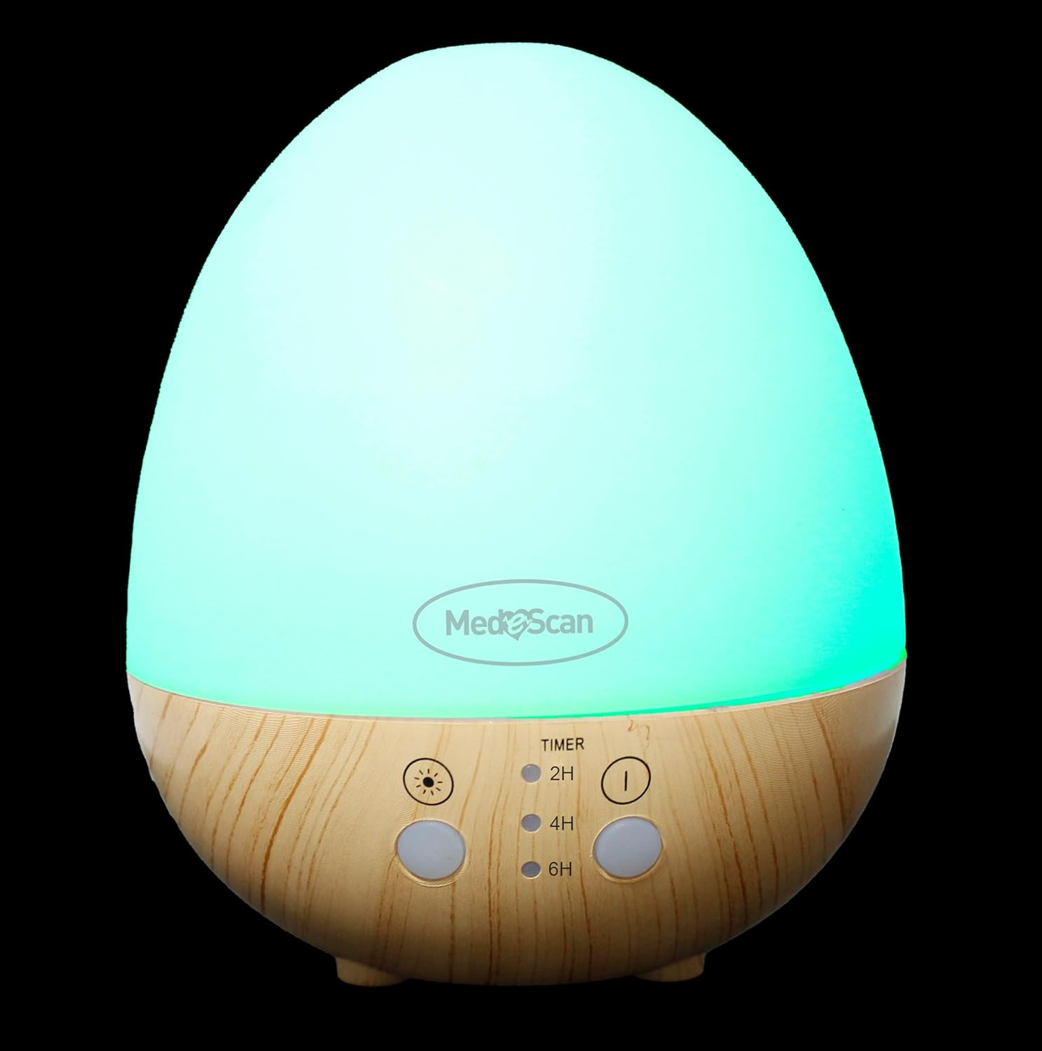 Medescan Rainbow Mist Mini Aroma Diffuser &ndash; 100Ml, Ultrasonic Cool Mist Humidifier, 7-Colour LED, Touch Control, Quiet & Portable for Home, Office & Relaxation - No Filter Required image number 5