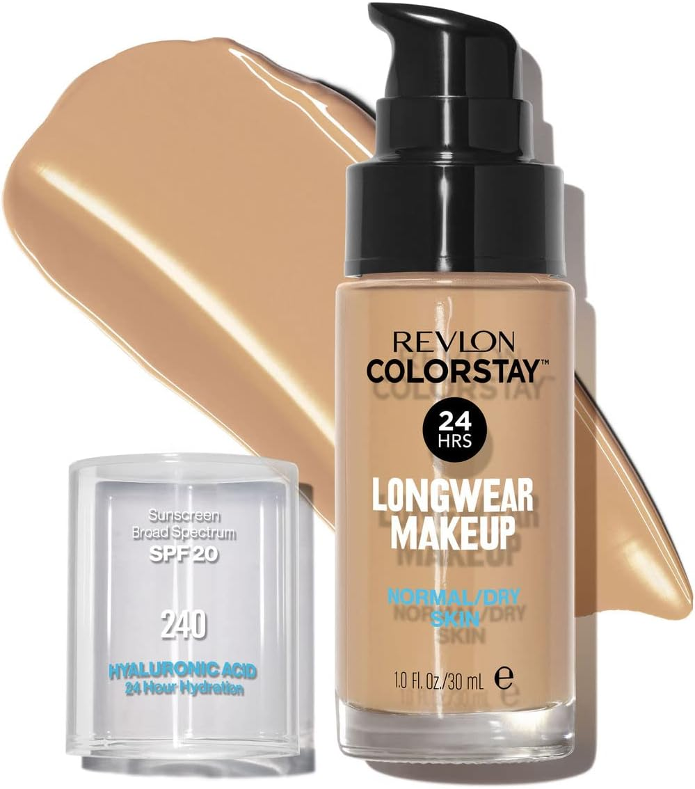 Revlon Colorstay Makeup for Normal/Dry Skin, Sand Beige, 30 Ml