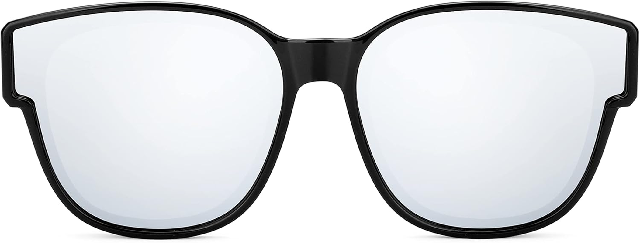 FEISEDY Polarized Fit over Sunglasses for Women Men Oversized over Glasses B2922 image number 4