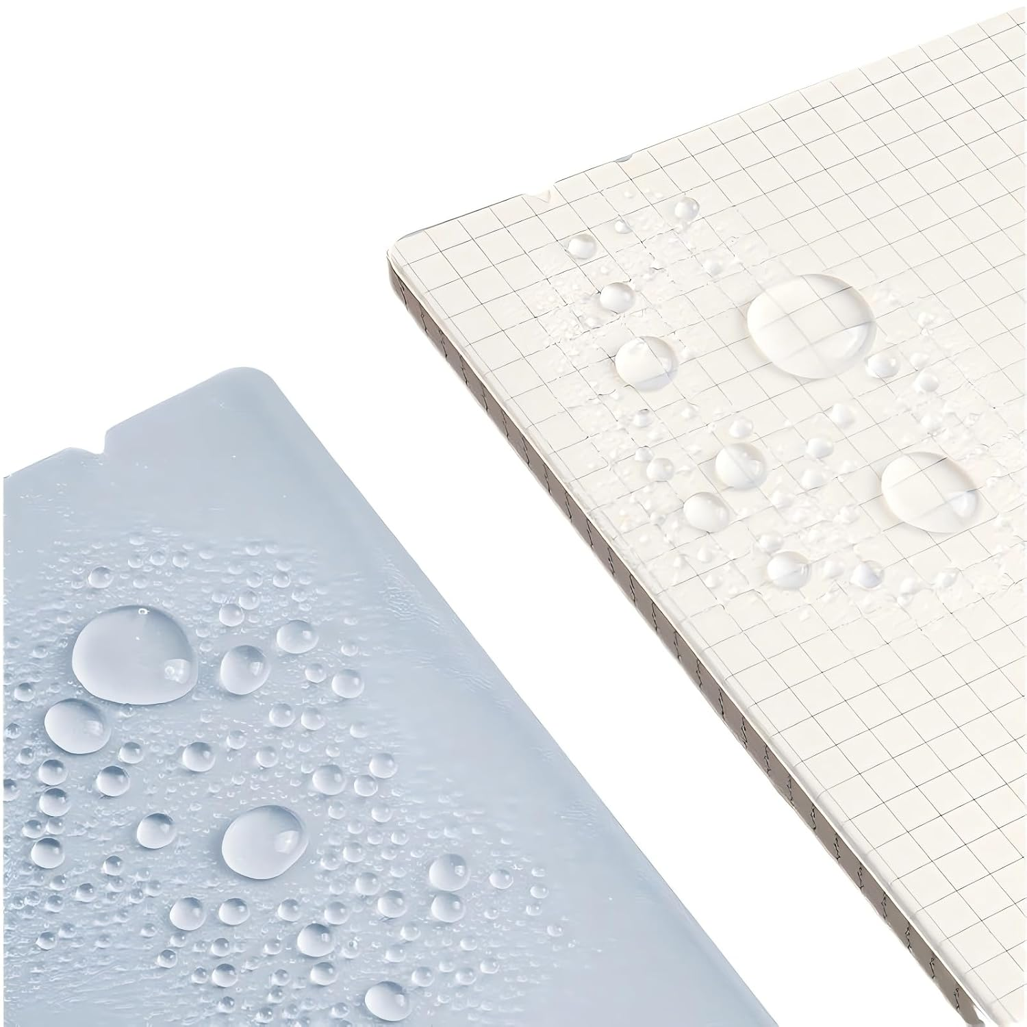 LORJE 1 Pack A5 Spiral Notebook, 80 Sheet Thick Paper, Flexible Plastic Cover, Smooth Writing Aesthetic for School, Work Office (Plain) image number 3