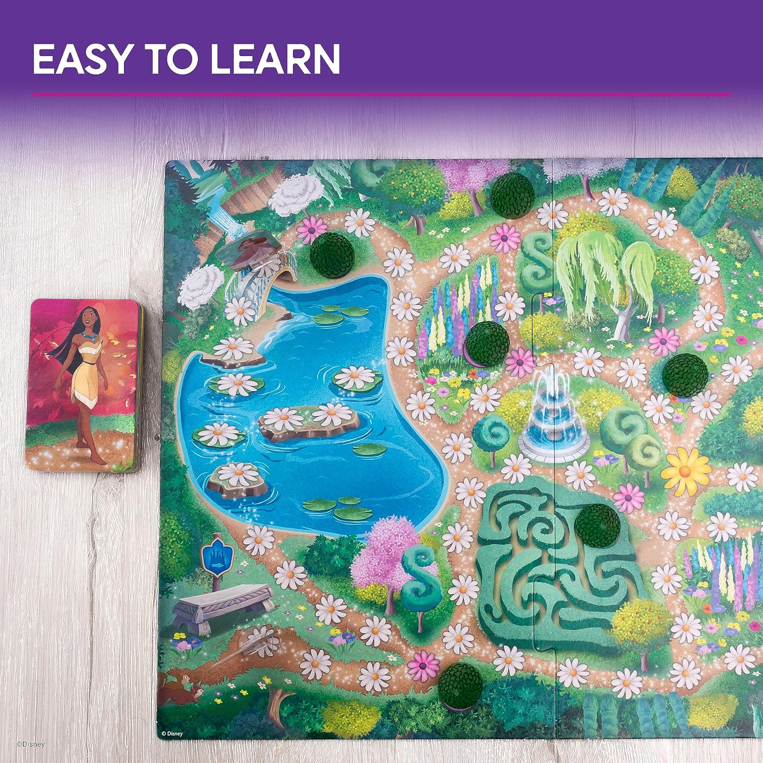 Ravensburger - Disney Enchanted Forest Sagaland Game image number 5