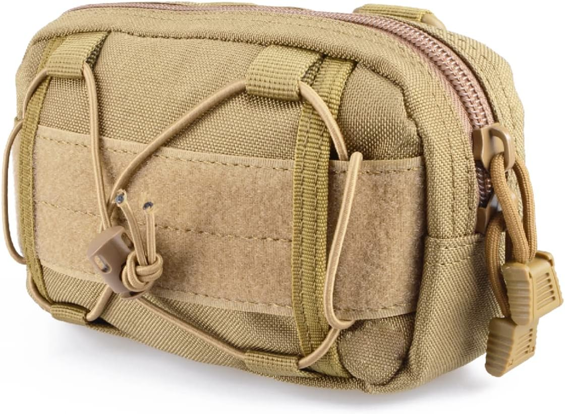 TRIWONDER Molle Pouches Tactical Admin EDC Gear Utility Pouch Waist Bags for Small Tool Horizontal Modular Organization