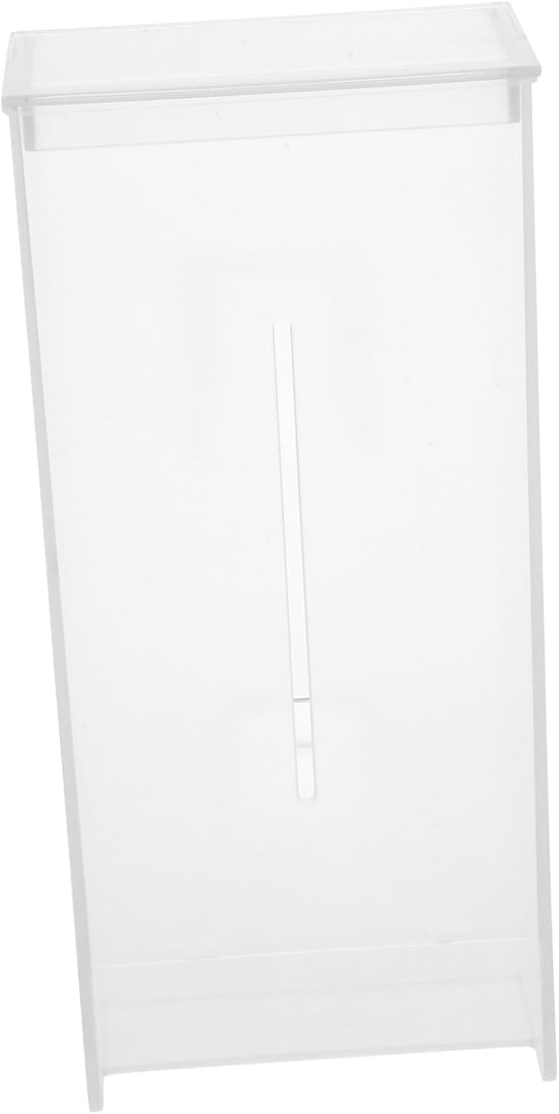 CANIGHT Tissue Storage Box Wall-Mounted Napkin Storage Dry Wipes Dispenser Adhesive Mount Practical image number 1