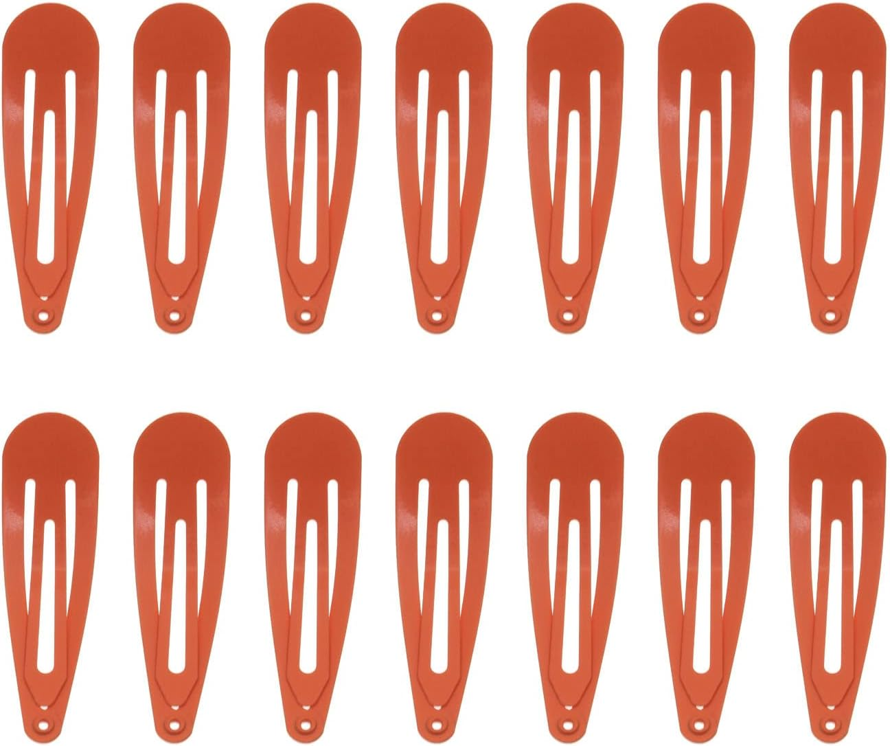 50 Pack of Snap Hair Clips Hair Barrettes for Kids, Girls and Women, 50 Mm (Light Purple) image number 3