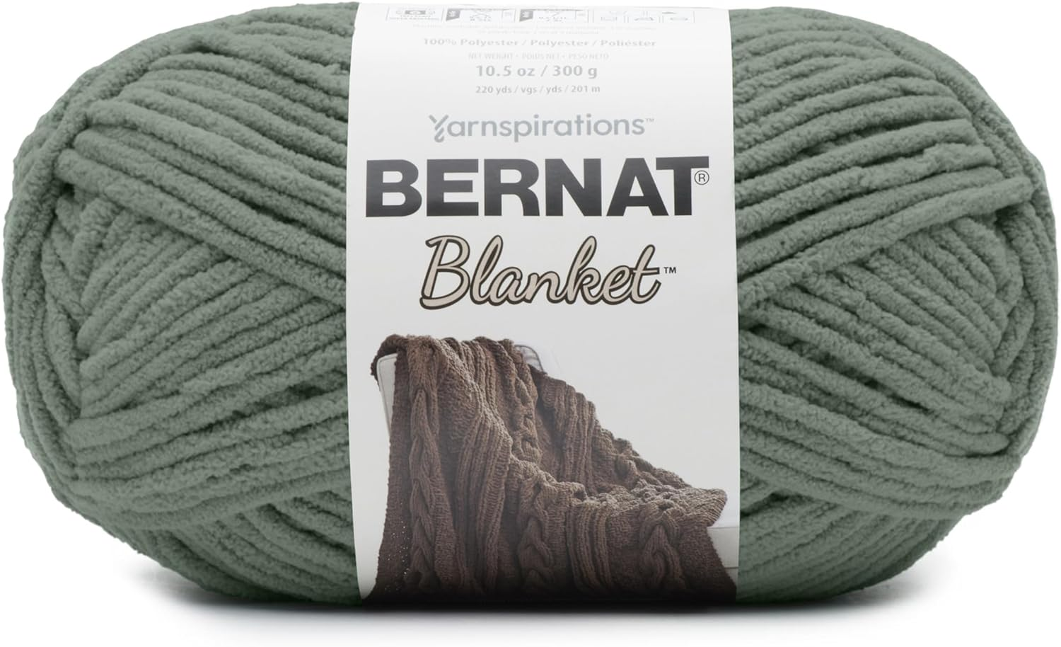BERNAT Blanket BB, Smoky Green image number 3