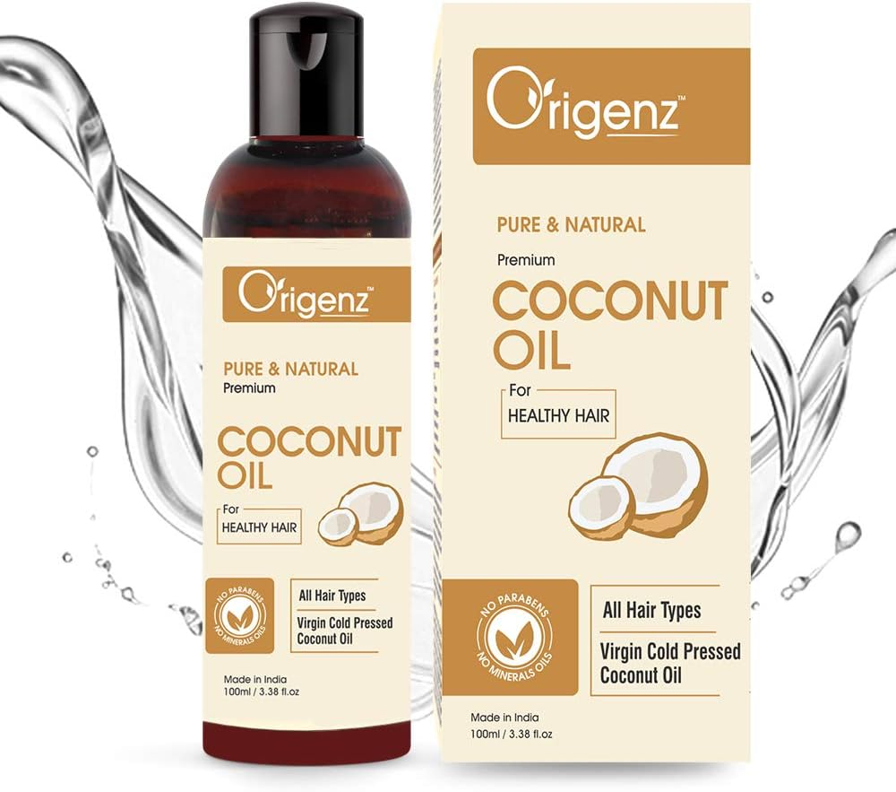 Origenz Premium Hair Care Combo (Bhringraj Powder 100Gm + Coconut Oil 100Ml) image number 3