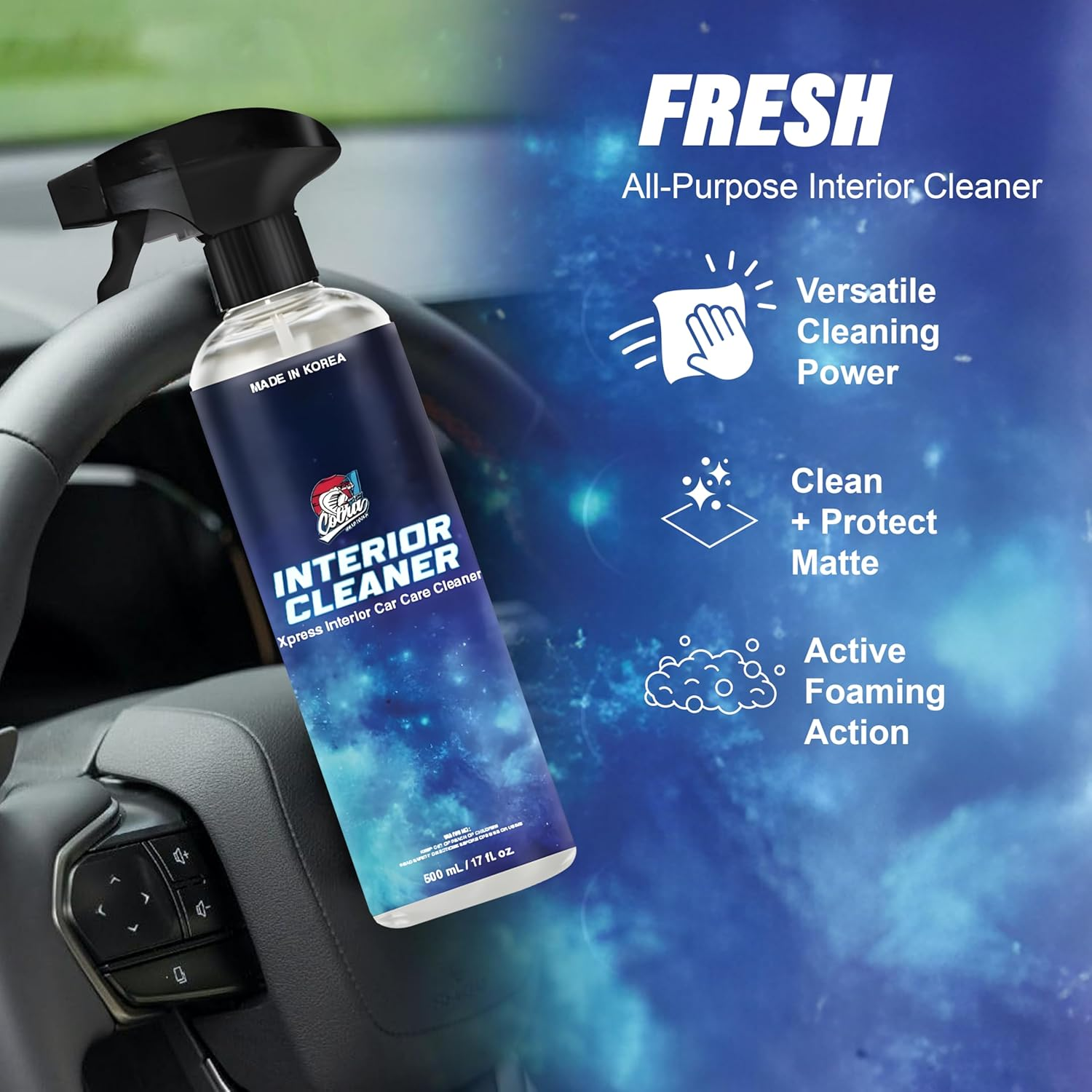 Interior Cleaner | Xpress Interior Car Care Cleaner |500Ml