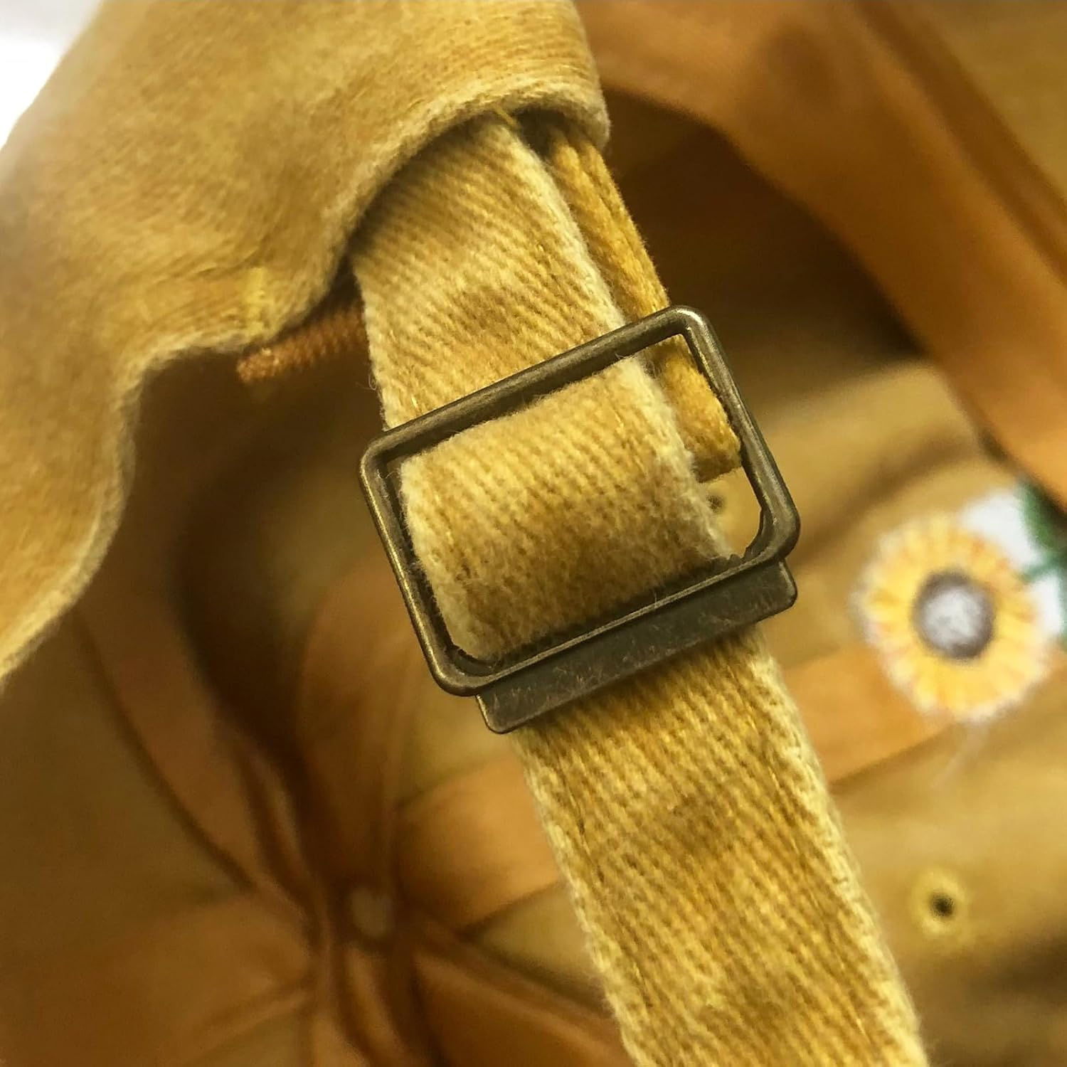 Yolrdiw Women'S Sunflowers Embroidered Baseball Cap Vintage Adjustable Outdoor Dad Hat