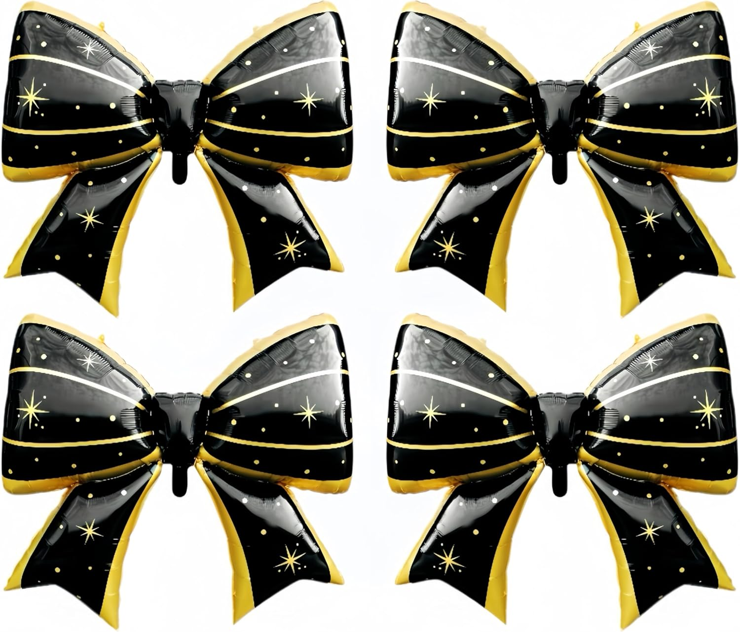 4 Pcs Giant Pink Bow Balloons/Coquette Birthday Party Supplies/Pink Bachelorette Bridal Engagement Wedding Anniversary Supplies for Women