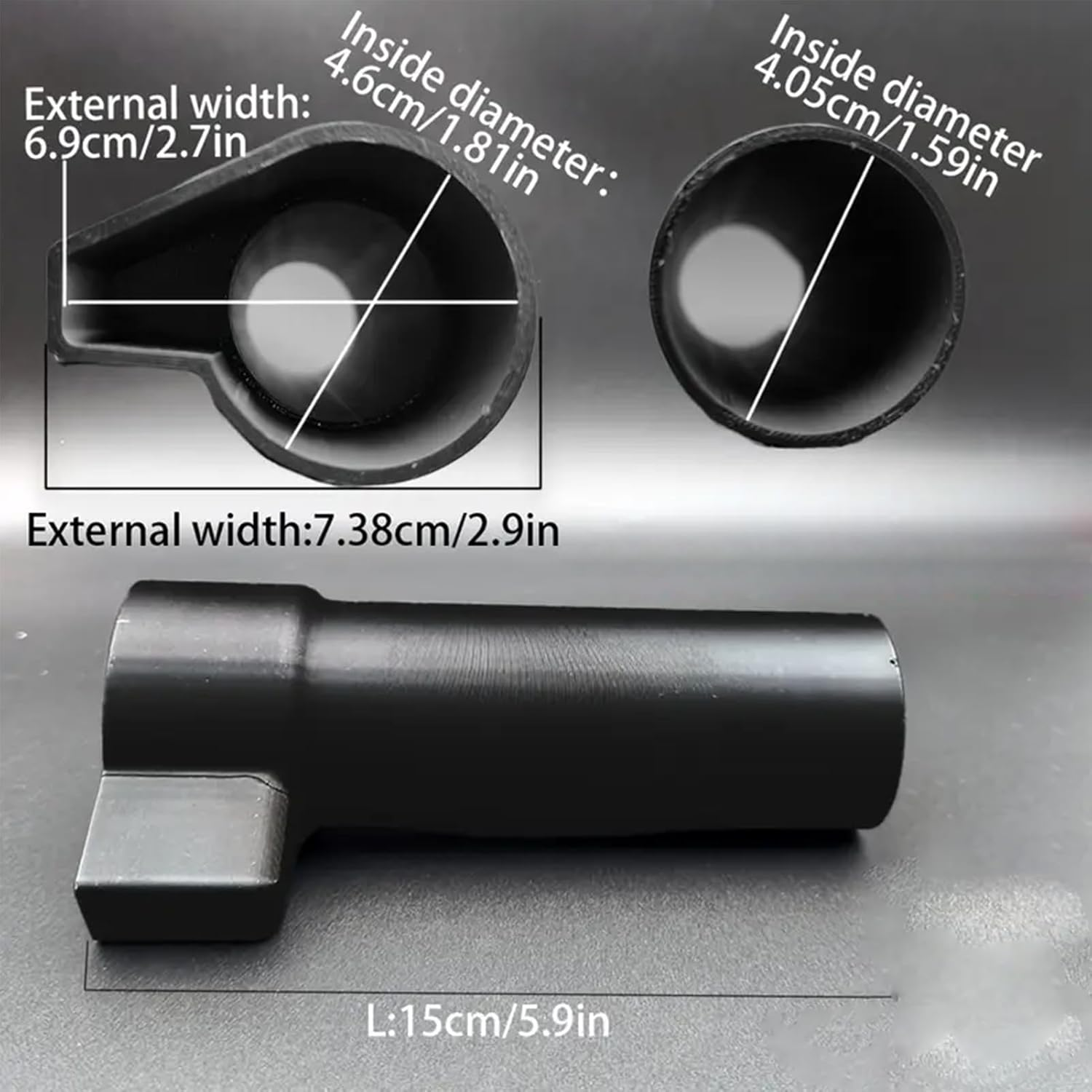 Electric Scooter Throttle Grip Scooter Grips E-Bike Twist Grip Throttle Lever for Electric Scooter Ergonomic Non-Slip Profiled Controller for Mountain Biking Commuting City Cycling image number 6