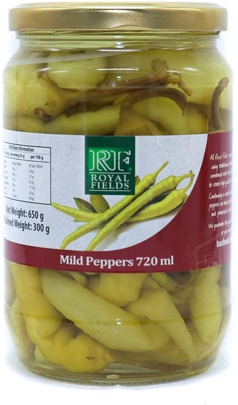 Royal Fields Mild Peppers Pickle, 720 G image number 1