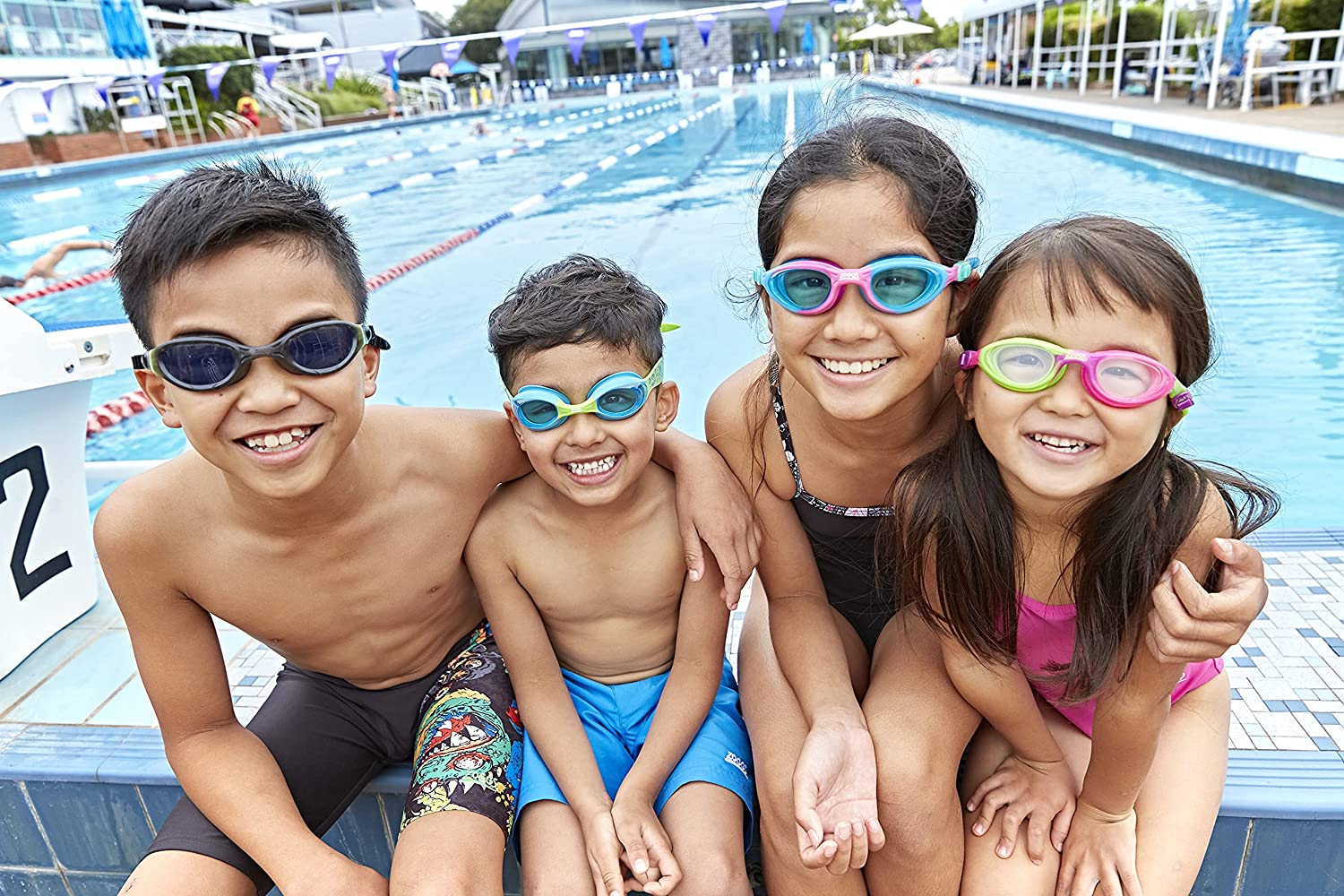 Zoggs Little Twist Unisex Children'S Swimming Goggles image number 2