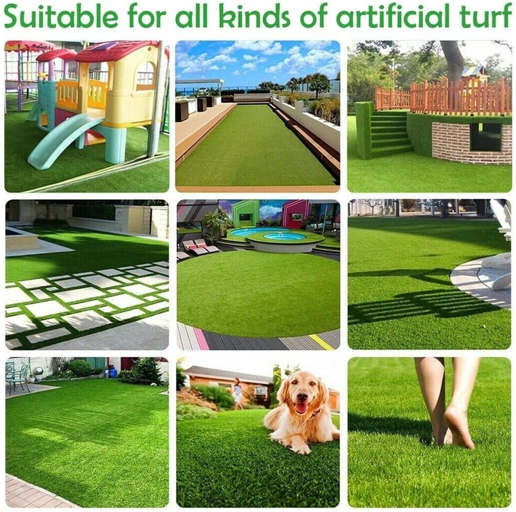 Elora Artificial Grass Pins 100Pcs U Tent Pegs Synthetic Fake Lawn Weedmat Turf Fastening image number 3