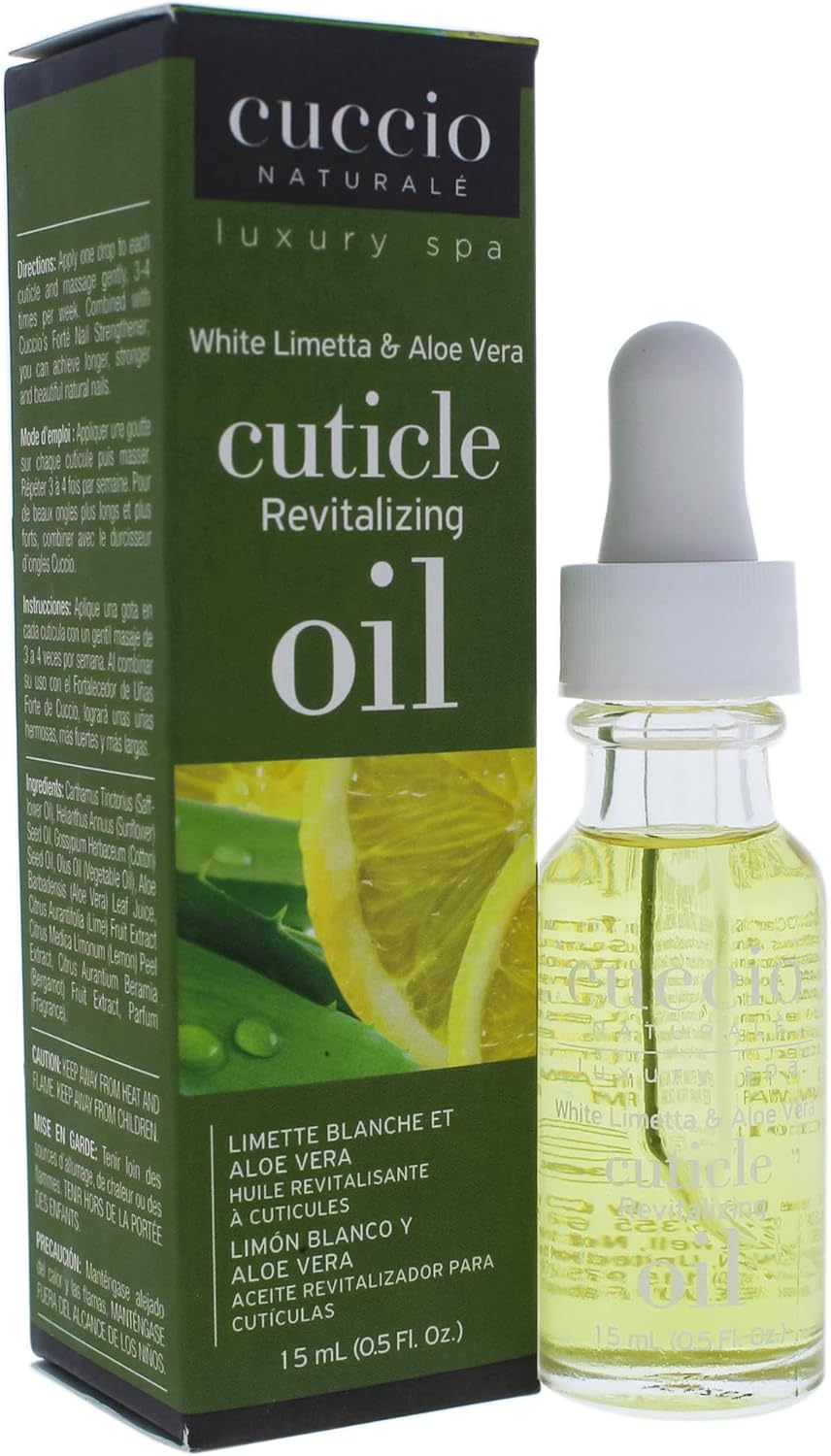 Cuccio White Limetta & Aloe Vera Cuticle Revitalizer Complex 15Ml image number 1