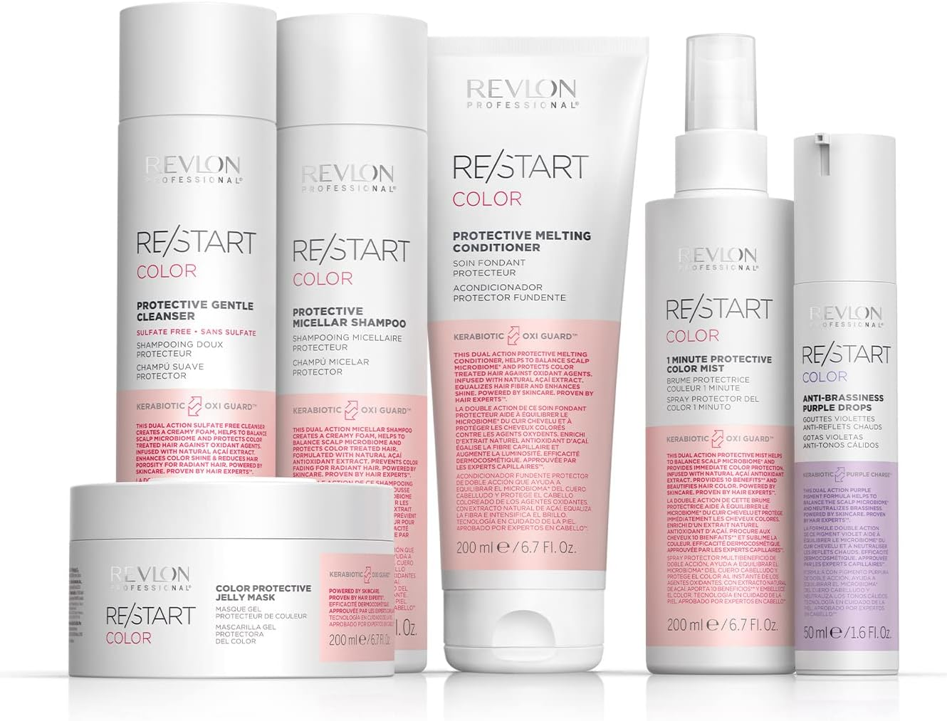 REVLON PROFESSIONAL Re/Start Color Protective Micellar Shampoo 1000 Ml image number 4