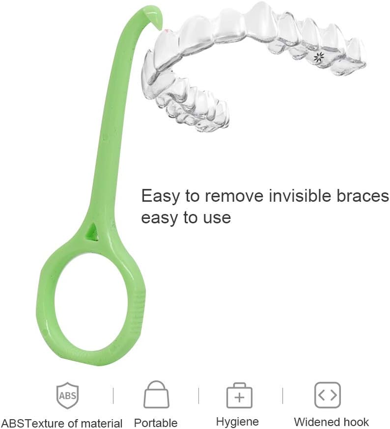 5 Pcs Clear Aligner Removal Tool for Invisible Removable Braces (Multi-Colored) image number 4