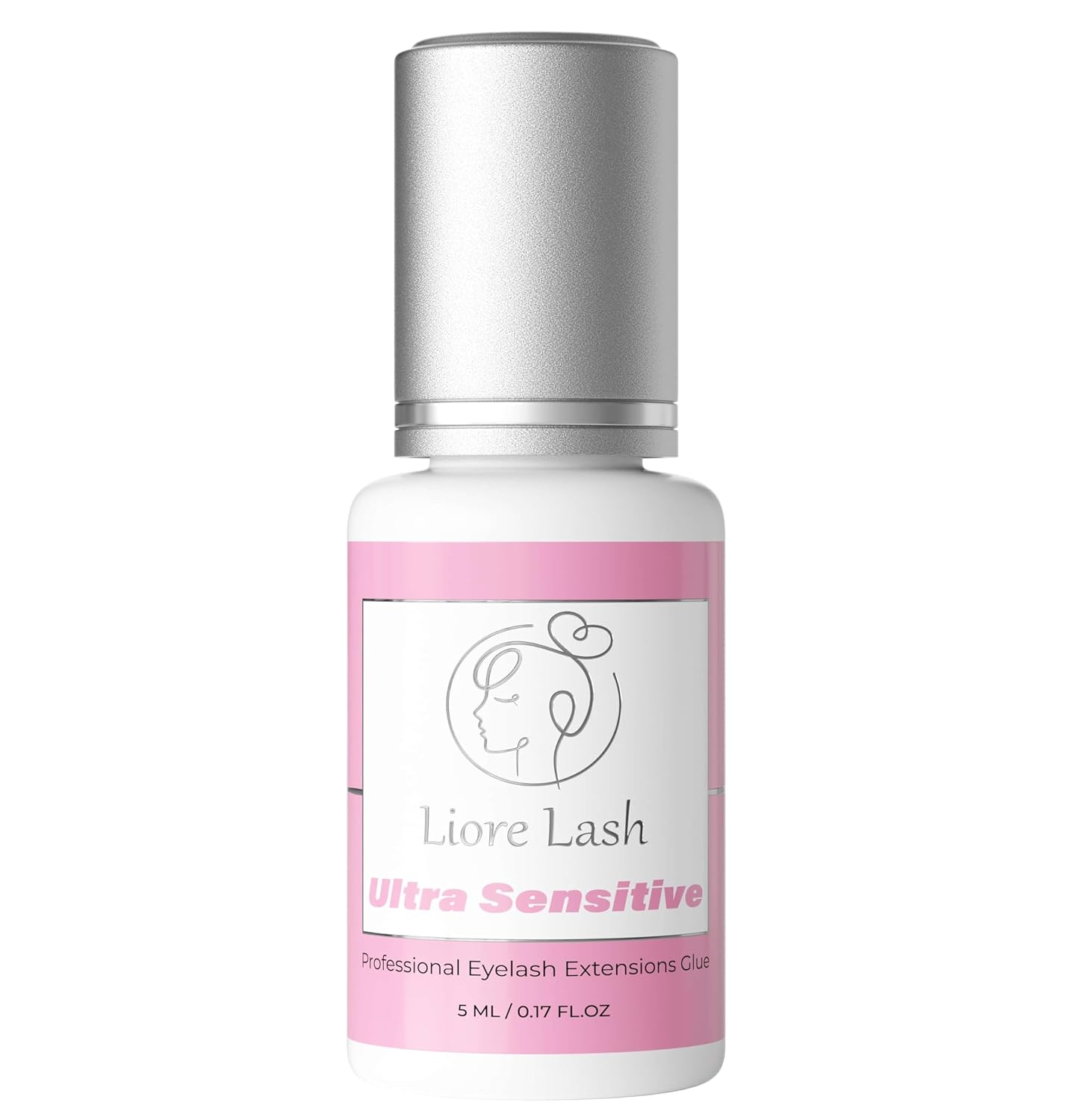 Ultra Sensitive Eyelash Extension Glue Liore Lash/Retention &ndash; 3-4 Weeks/No Burn No Irritation Lash Glue/Black Adhesive/Professional Supplies for Classic/Volume Lashes (0.17Fl.Oz / 5Ml) image number 6