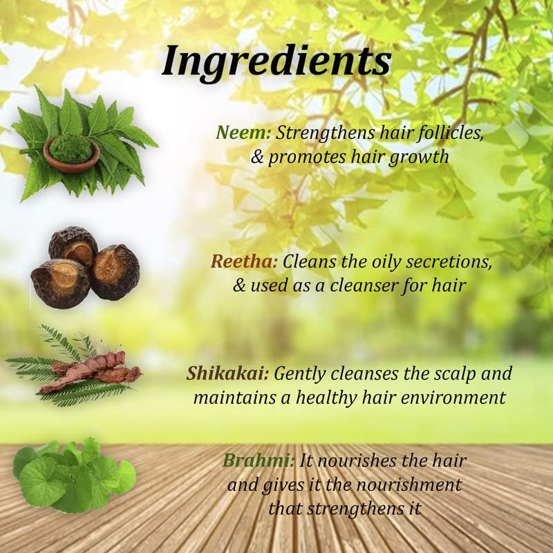 Ayurvedic Hair Fall Shampoo for Women by Korean Technology