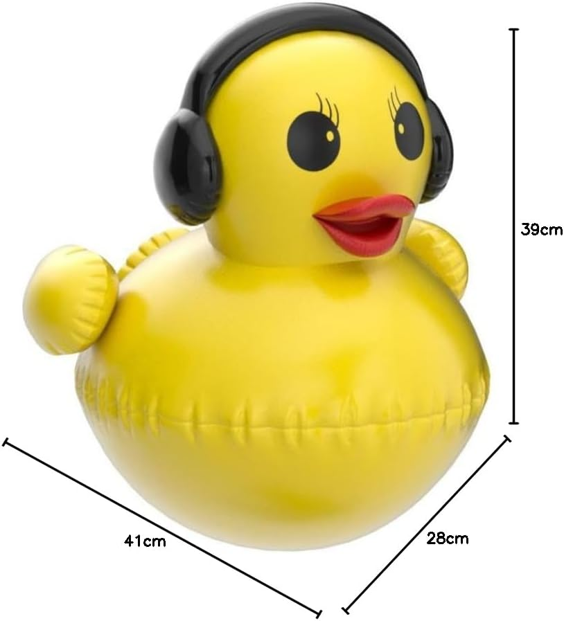 Floating Pool Lighting Solar, 41 Cm Waterproof Duck Pool Lights, LED Garden Lighting, Solar Luminous Pool Lighting, Inflatable Pond Lighting Floating for Pool, Pond, Garden, Pack of 2 image number 1