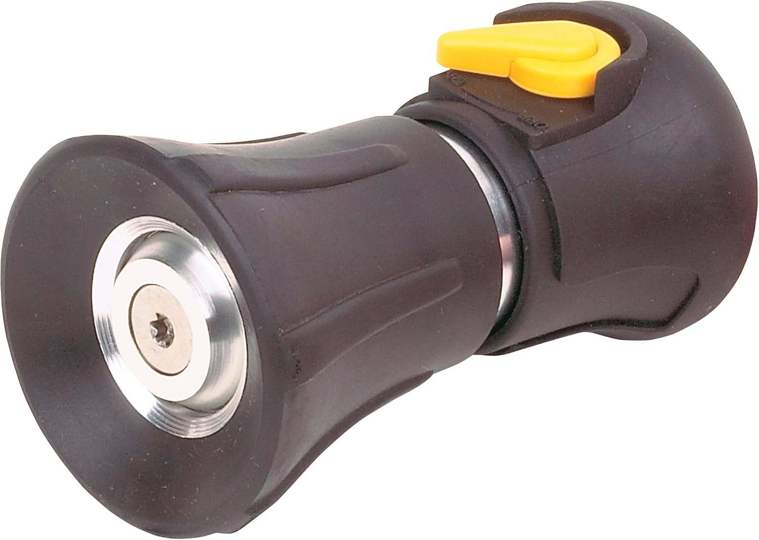 Carrand 90051 Heavy Duty Fire Hose Nozzle with On/Off Switch (Colors May Vary), Black image number 1