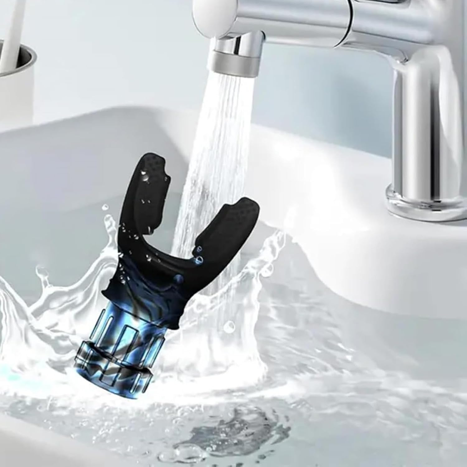 Adjustable Resistance Lung Capacity, Respiratory Trainer Compact Lung Exercise Device for Exercise Trainer, Easy to Carry, Easy to Clean, Portable Exerciser (Black)