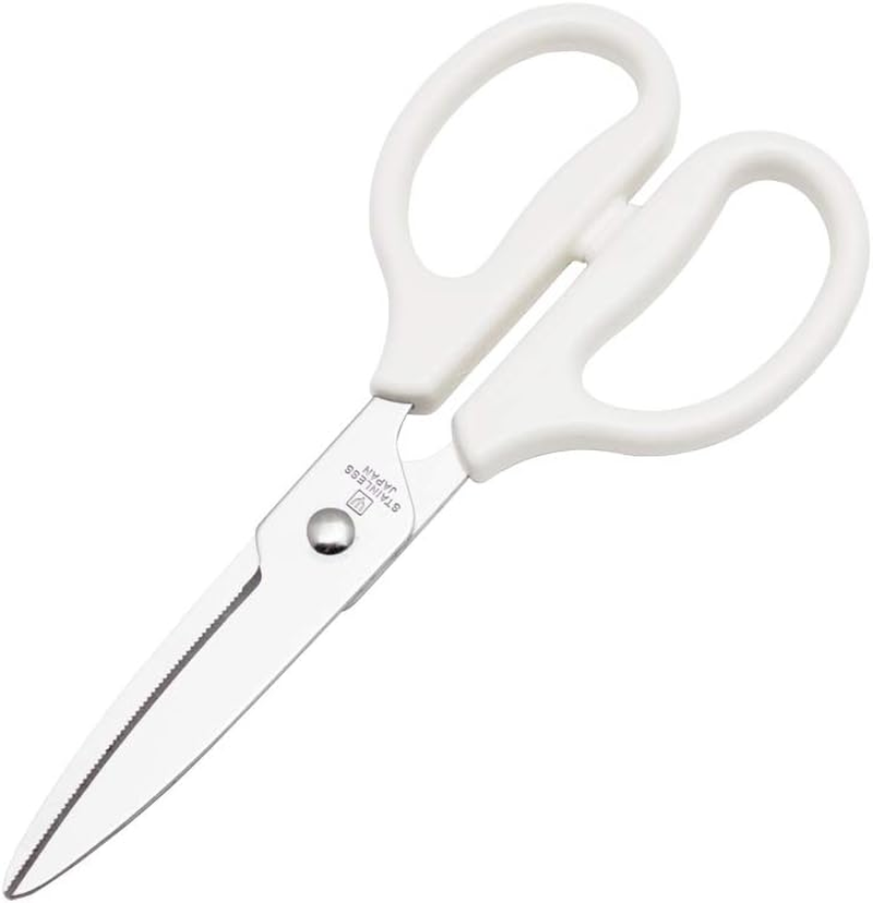 Yaxel Harapeko Caterpillar Kitchen Scissors, Kids, Made in Japan, Cooking Scissors, Children'S Cap Included, Eric Carl