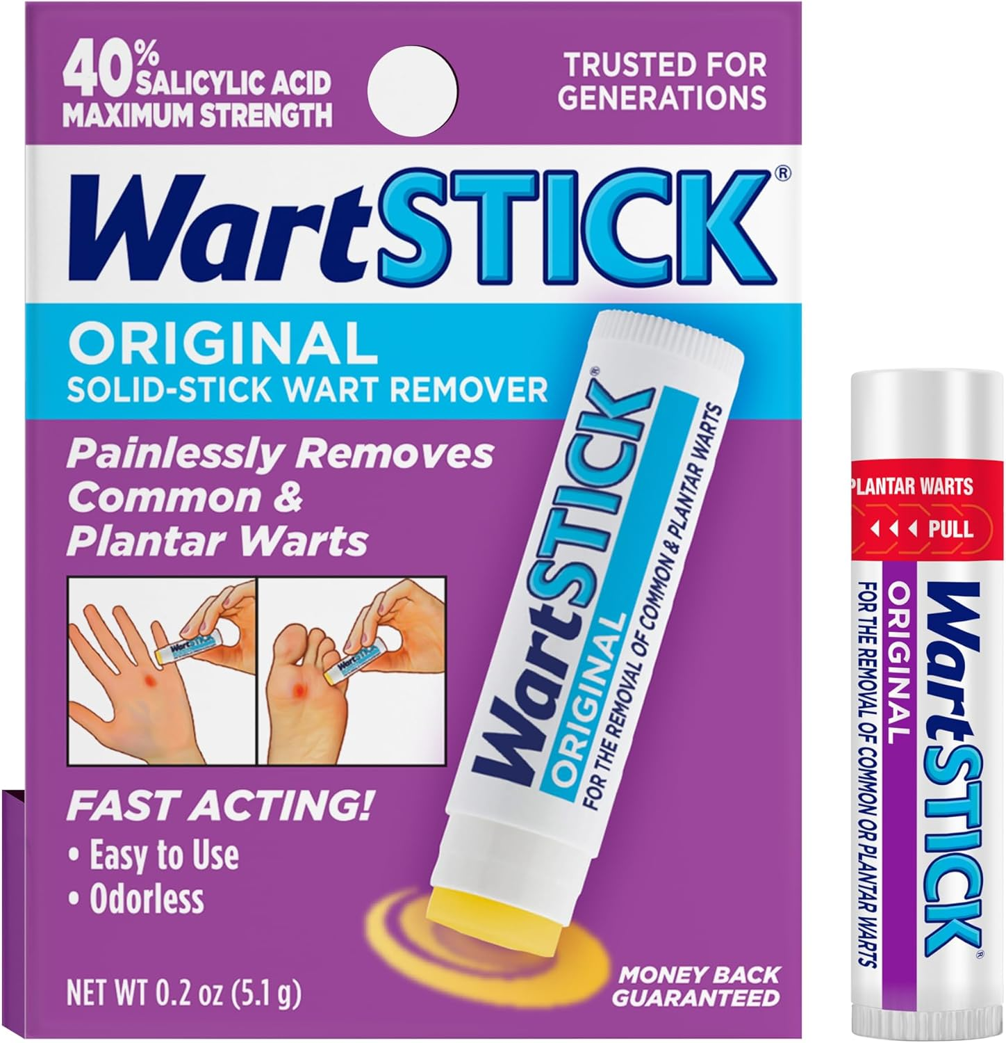Wart Stick Max Strength Wart Remover, 0.2 Ounce image number 1