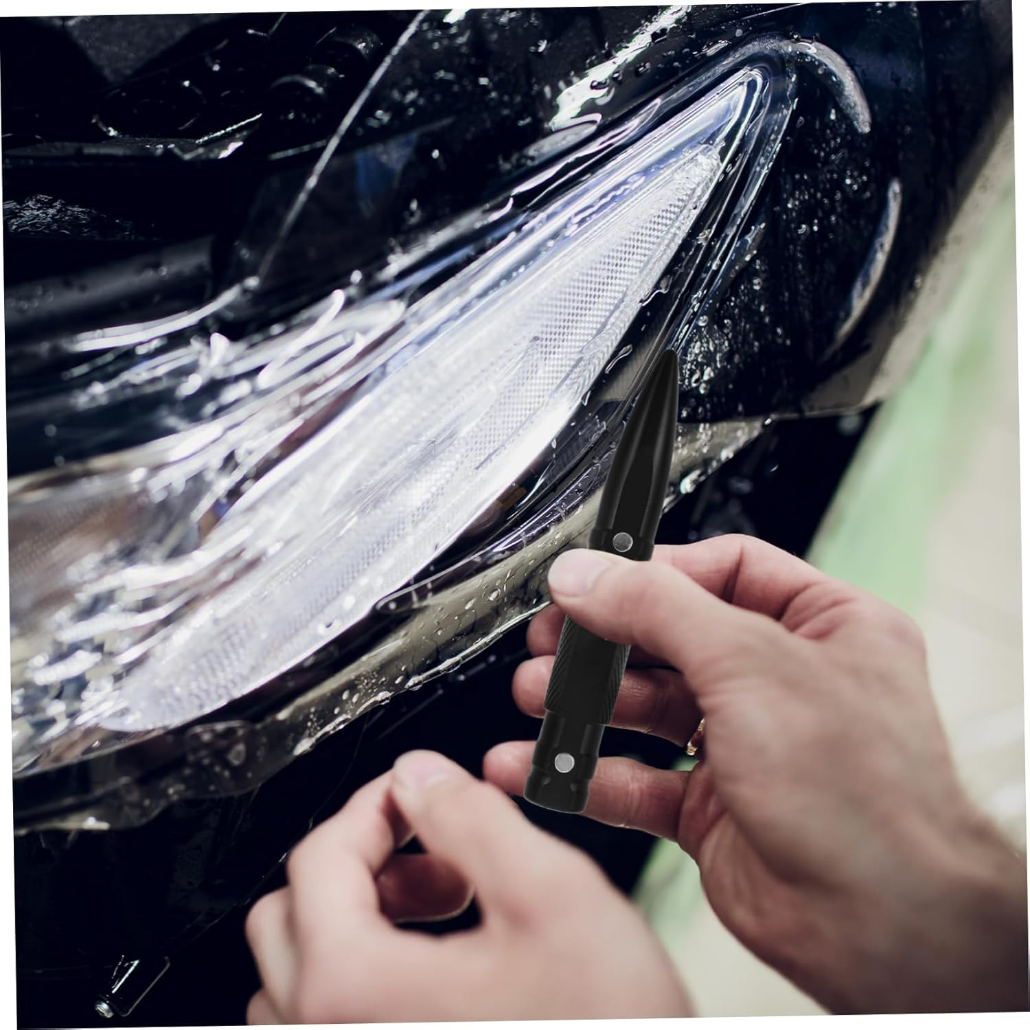 AKOOSY Automotive Dent Repair Tool Leveling Pen for Body Panel Dent Removal Compact Portable Design Easy to Use Hand Tool for Garage Go Fixes image number 6