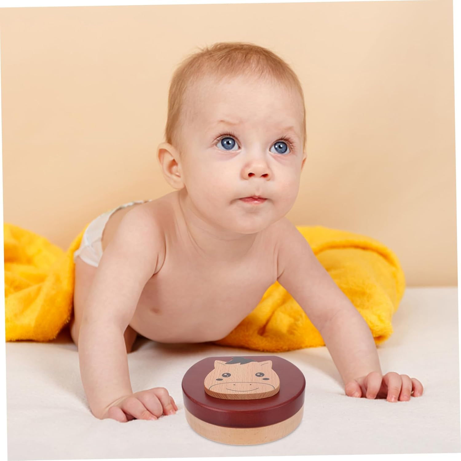 Baby Tooth Box Wooden Keepsake Organizer for Kids Infant Tooth Holder Photo Frame Suitable for Boys and Girls Baby Keepsake Storage image number 4