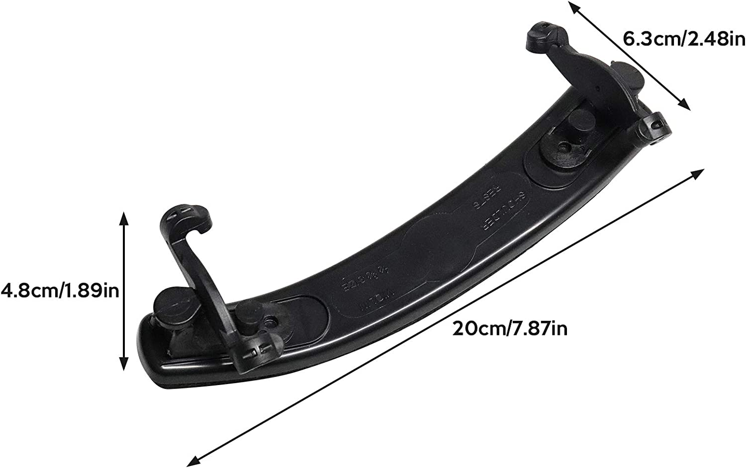 Valuehall Violin Shoulder Rest for 3/4 4/4 Violin Shoulder Holder Shoulder Rest Plastic EVA Padded Violin Shoulder Support for Musician Adult Students V1B08 image number 3