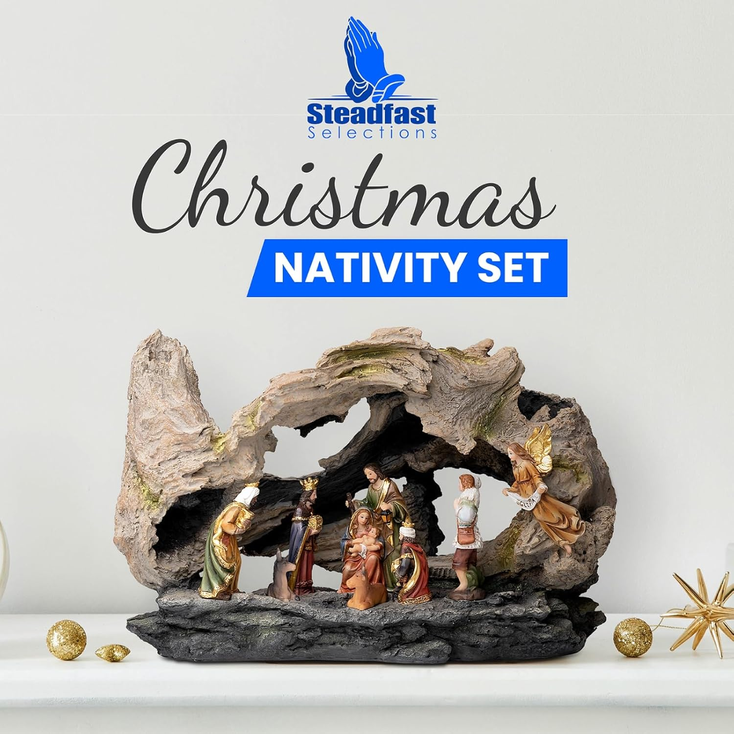 Nativity Sets for Christmas Indoor, Nativity Set, Nativity Scene Indoor, Nacimientos Navide&ntilde;os Grandes, Pesebre De Navidad, Christmas Nativity Set, Nativity Sets & Figures image number 3
