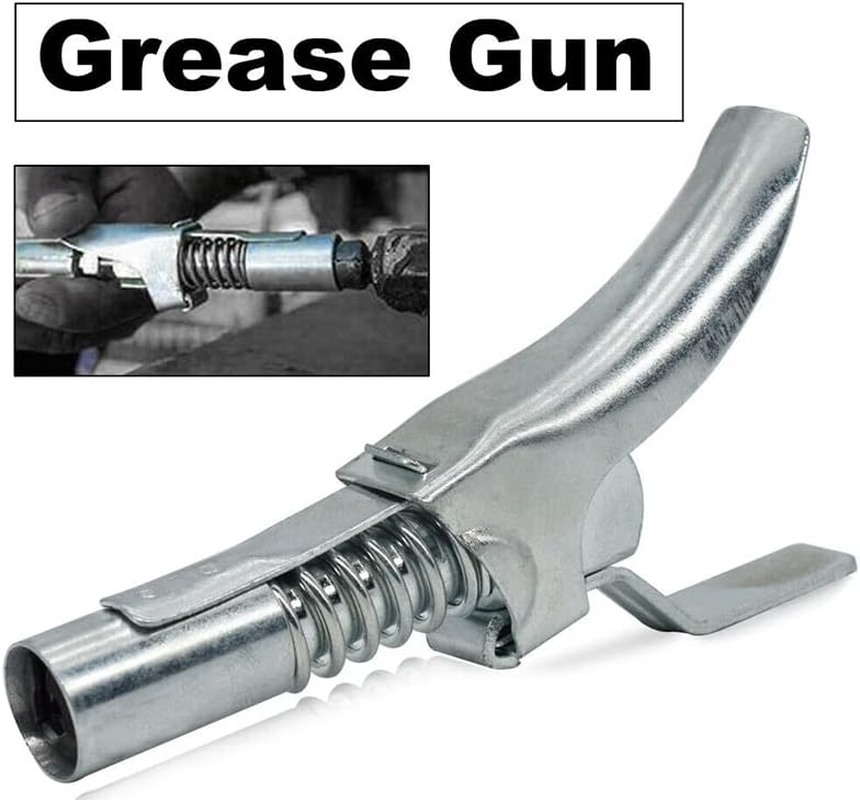 1/8" NPT Grease Gun Coupler Quick Release Lock on Coupling Car Workshop Farm image number 3