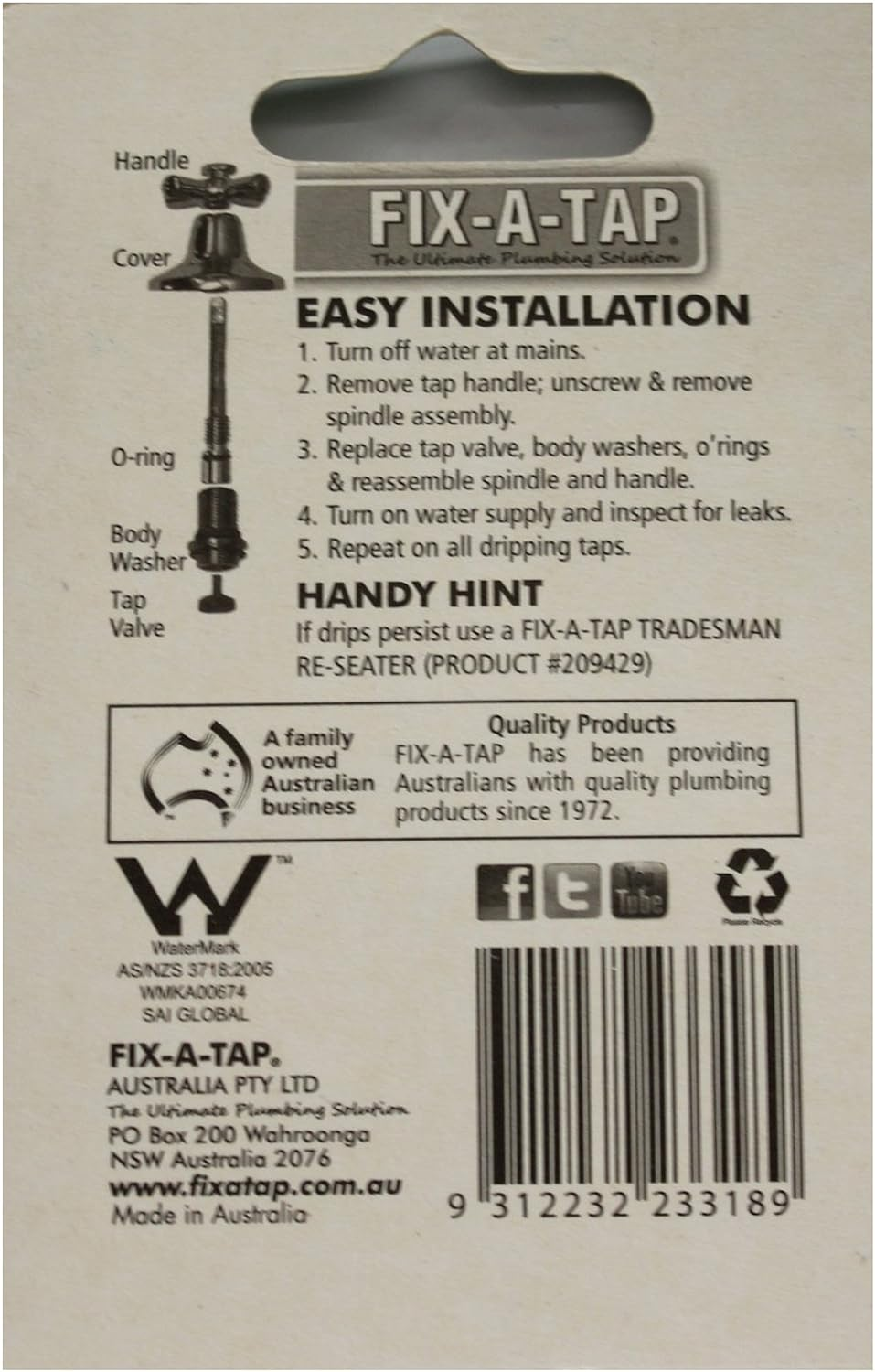 Fix-A-Tap Soft Turn Tap Valve, 13 Mm (Pack of 6) image number 2