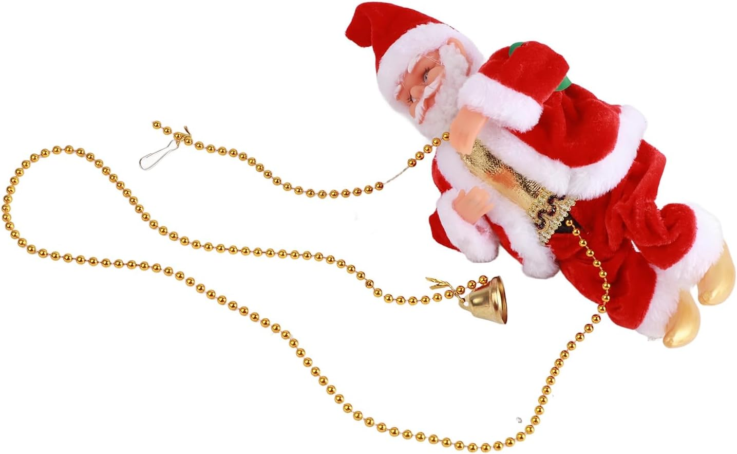 Electric Climbing Santa Claus with Music, for Decorating Christmas, Attractive Design for Children,Great Christmas, Premium Quality Material, Ideal For image number 3