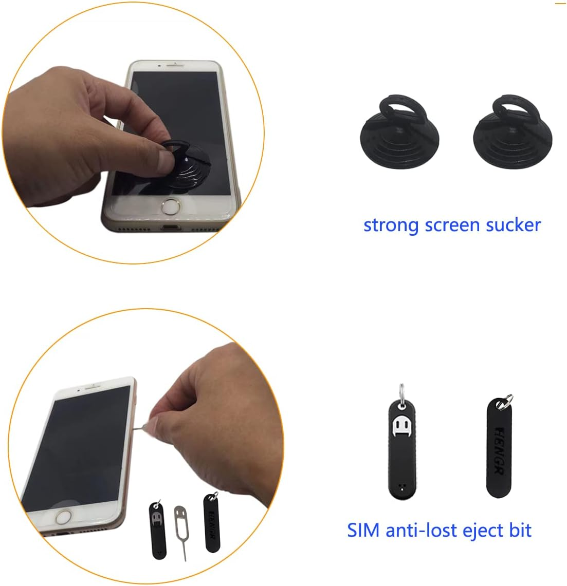 20 PCS Cell Phone Repair Opening Pry Tool Repair Kit Spudgers and Anti-Static Nylon Spudger for Ipad Iphone Cellphone Laptops Tablets Car Screen Repair image number 3