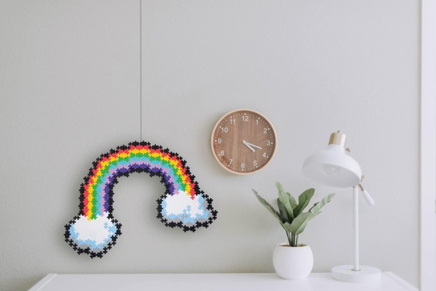 Plus-Plus Puzzle by Number Rainbow Building Block 500-Pieces Set image number 3