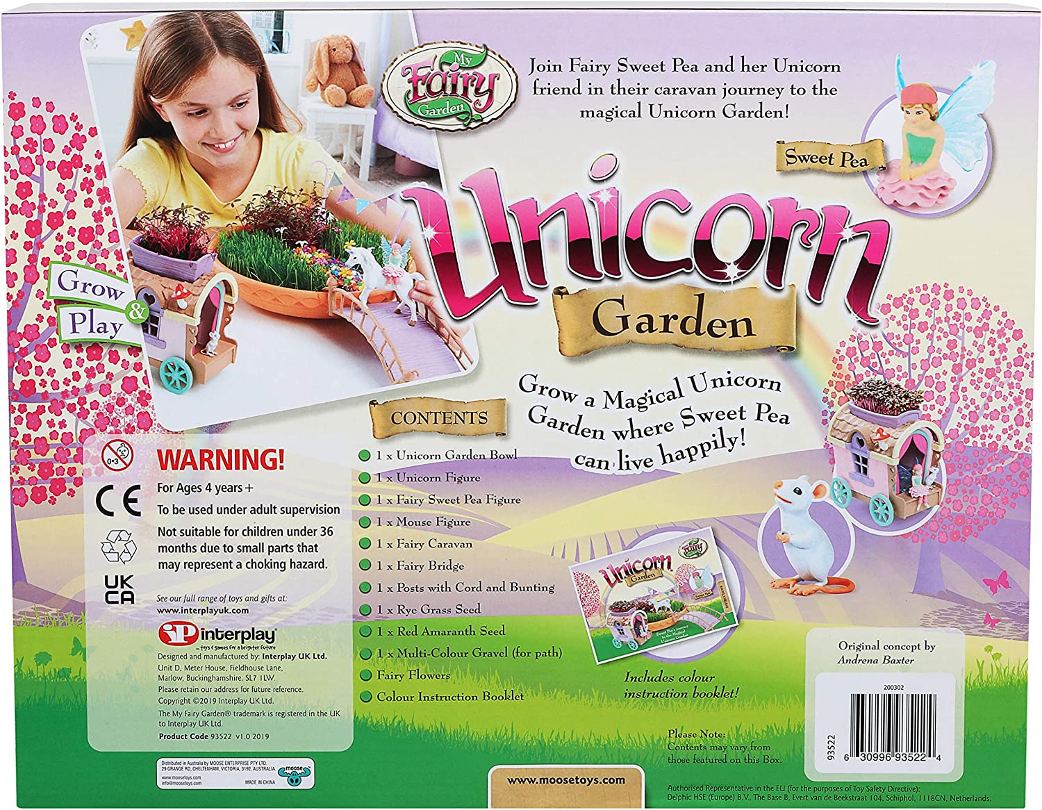 My Fairy Garden 93522.AD0.0000 Unicorn Garden and Caravan Craft image number 1