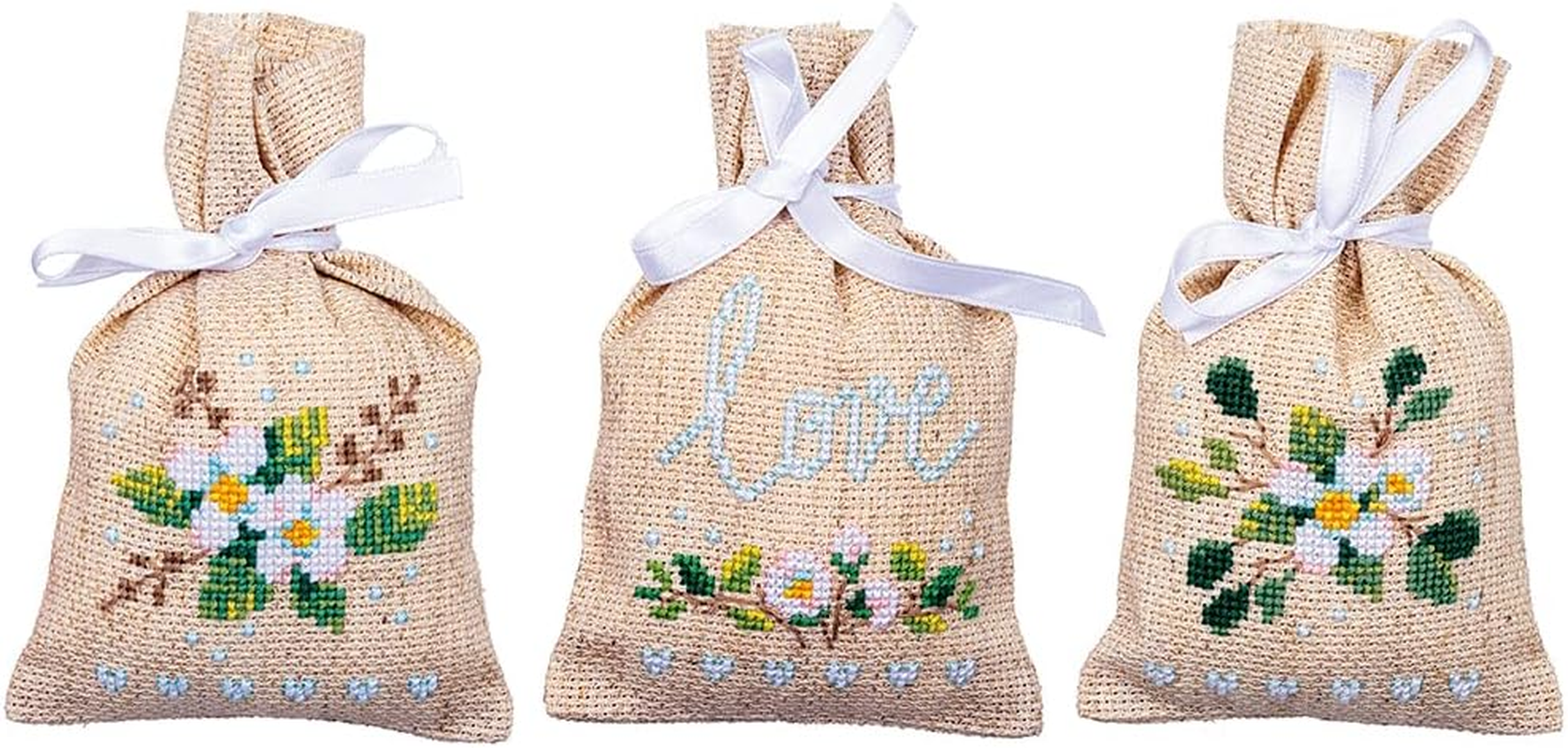 Vervaco Embroidery Kit, Birth Bear (14 Count), 22X20Cm image number 4